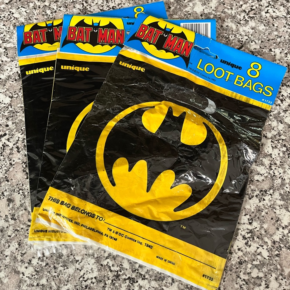 Batman Loot Bags